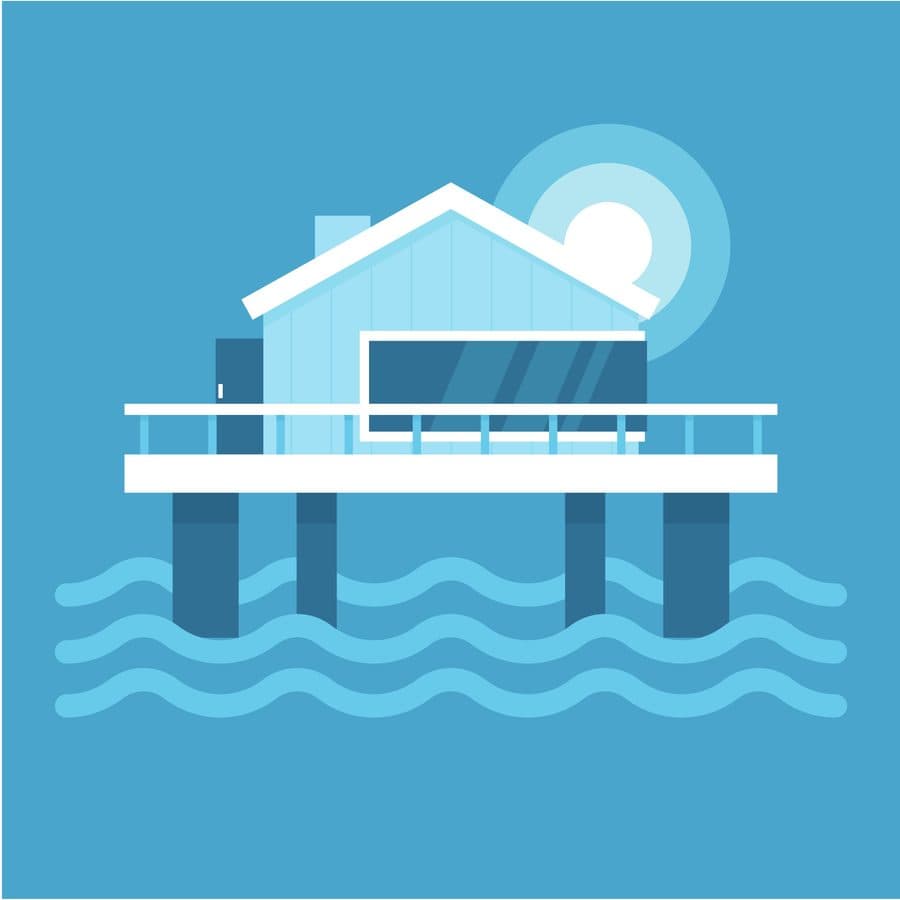 Auckland flood map layers